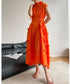 Frill Pleats Dress